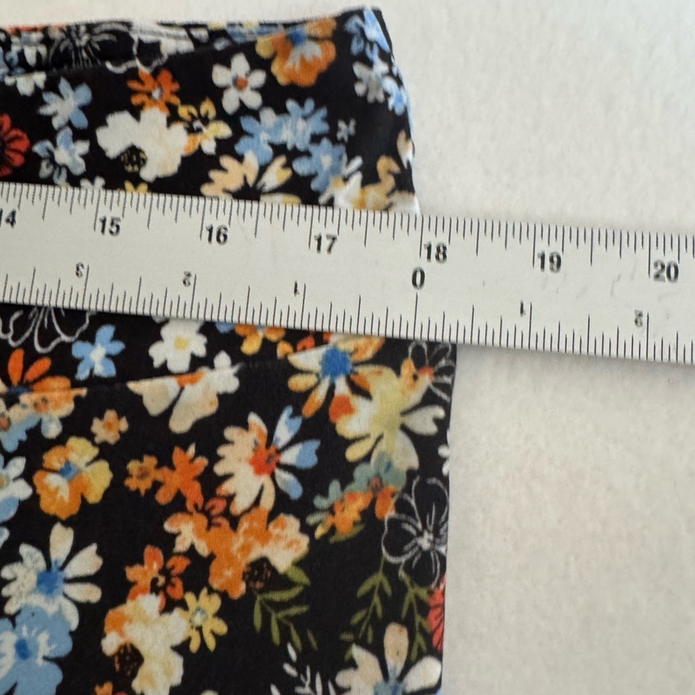 No‎ Boundaries Floral Print Leggings Women’s Plus Size 3X (21) - Picture 3 of 5
